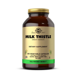 Solgar Milk Thistle Ostropest Plamisty na wsparcie w oczyszczaniu organizmu 250 kaps.