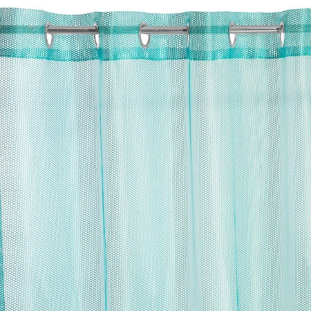 FIRANA GOTOWA ANIKA 140 X 250 CM TURKUSOWY