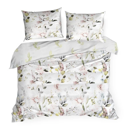 Pościel D91 Lea 08 220 x 200 cm, Biały