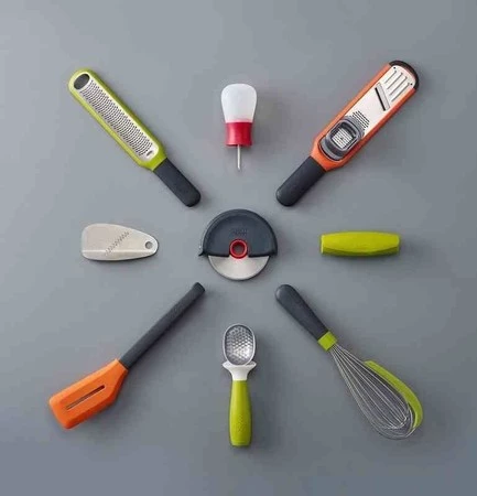 JJ - Nóż do pizzy Disc, grafitowy