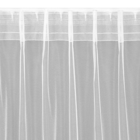 FIRANA GOTOWA TONIA NA TAŚMIE 140 X 300 CM BIAŁY
