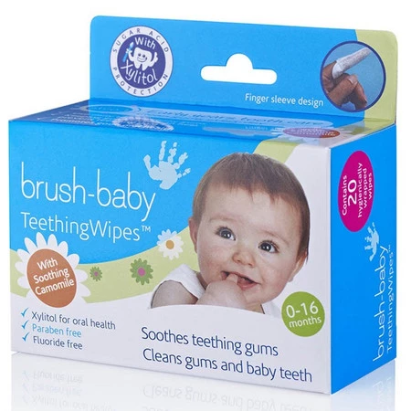 TeethingWipes gaziki higieniczne z rumiankiem dla dzieci 0-16m 20szt.