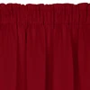 ZASŁONA GOTOWA LOGAN NA TAŚMIE 135 X 270 CM CZERWONY
