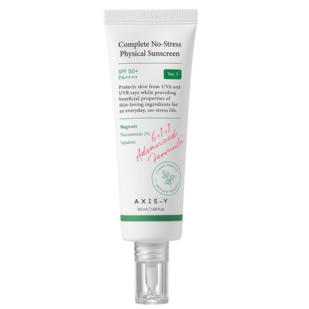 Complete No-Stress Physical Sunscreen V.3 SPF50+/PA++++ krem do twarzy z filtrami fizycznymi 50ml