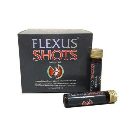 Valentis Flexsus Shots, suplement na stawy 20 shotów (20 x 10 ml)