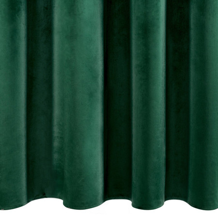 ZASŁONA GOTOWA AURA 140 X 250 CM CIEMNOZIELONY