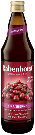 SOK Z ŻURAWINY NFC 750 ml - RABENHORST