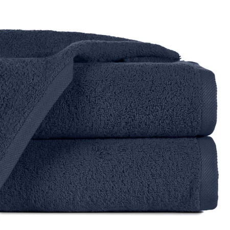 Ręcznik Gładki2 (38), 70 x 140 cm, Granatowy