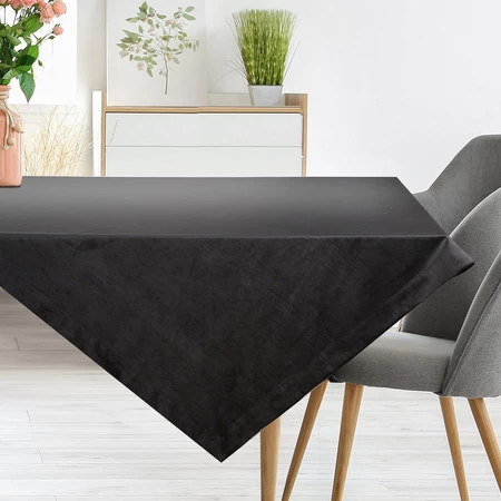 OBRUS MELINDA 85 X 85 CM CZARNY
