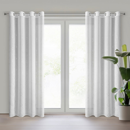 FIRANA GOTOWA IVA 140 X 270 CM BIAŁY
