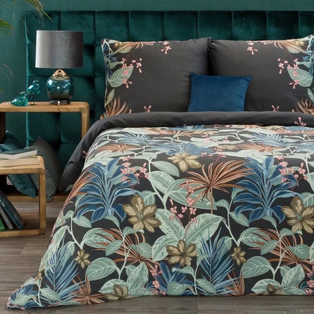 Komplet Pościeli Home 03 220 x 200 cm, Grafitowy