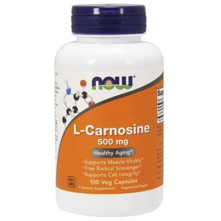 L-Karnozyna 500 mg - L-Carnosine (100 kaps.) KRÓTKA DATA 09.2025