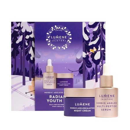 Nordic Ageless &lsqb;Ajaton&rsqb; Radiant Youth Set zestaw serum do twarzy 30ml + krem do twarzy 50ml