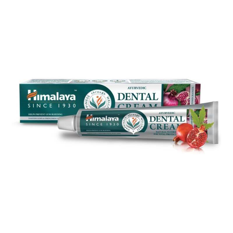 Himalaya Herbals − Dental Cream, pasta ziołowa z naturalnym fluorem − 150 g