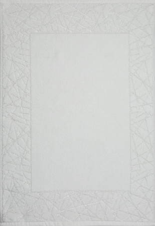 DYWANIK ŁAZIENKOWY NIKA (01) 50 X 70 CM BIAŁY