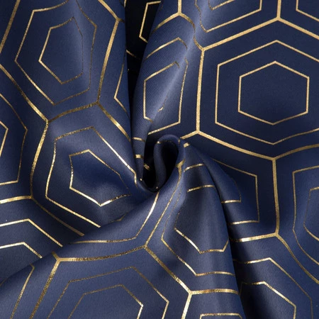 ZASŁONA GOTOWA KAJA 135 X 250 CM GRANATOWY