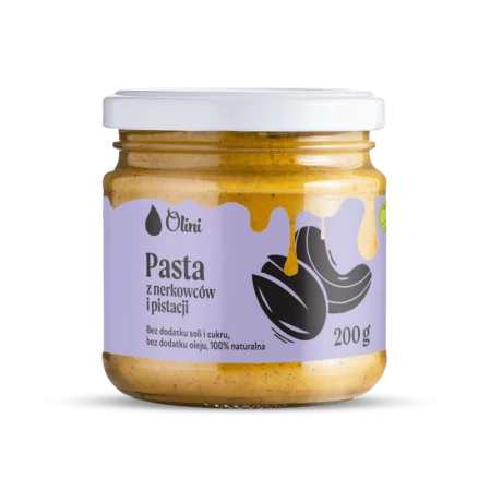 Olini Masło z nerkowców i pistacji 200 ml