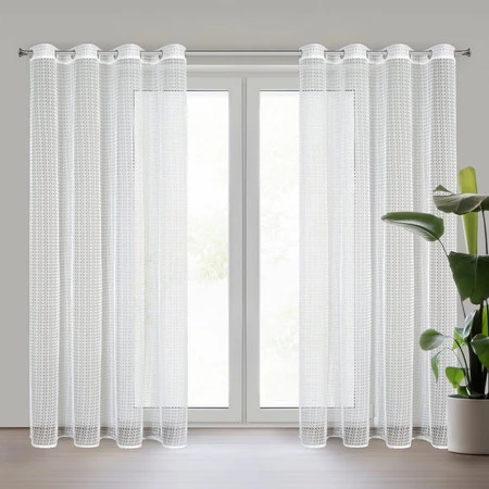 ZASŁONA GOTOWA LARA 140 X 250 CM BIAŁY