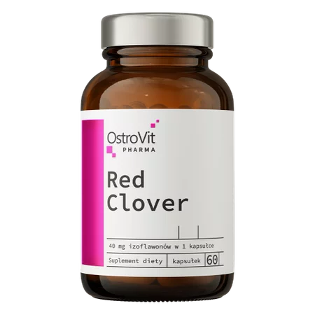 Zestaw 2x OstroVit Pharma Czerwona Koniczyna 60 kaps.