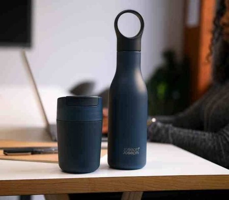 JJ - Kubek podróżny 340ml Sipp™, niebieski