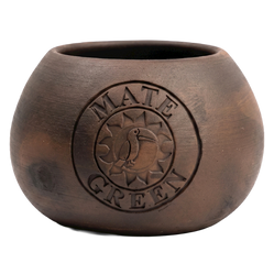 Yerba Mate Green Matero z ceramiki mlekowanej Hand Made