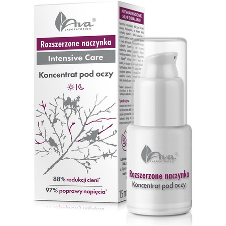 Rozszerzone naczynka Koncentrat pod oczy 15ml AVA