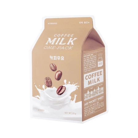 Coffee Milk One-Pack ujędrniająca maseczka w płachcie Kawa 20g