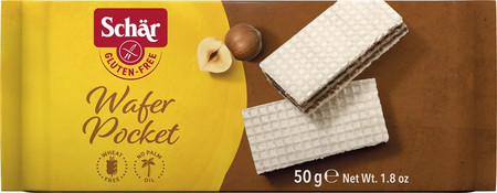 Wafer pocket - wafelki orzechowe BEZGL. 50 g