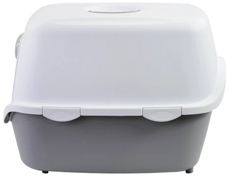 STEFANPLAST CATHY Kuweta zamknięta Biało-Szara