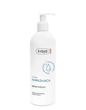 Ziaja Med, Nawilżający lano-balsam − 400 ml