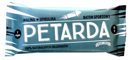 Zmiany Zmiany Baton Bakaliowy z Malinami I Spiruliną 