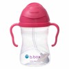 B.BOX BB00502 Bidon ze słomką 240 ml raspberry