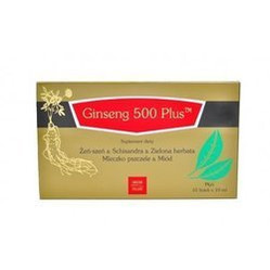 Ginseng Poland − Ginseng 500 Plus − 10 x 10 ml