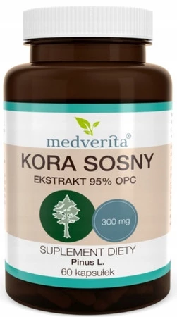 Medverita Kora Sosny ekstrakt 95% OPC - 60 kaps.