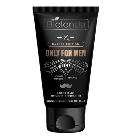 Bielenda Only for Men Barber Edition Krem nawilżająco-energetyzujący do twarzy 50ml