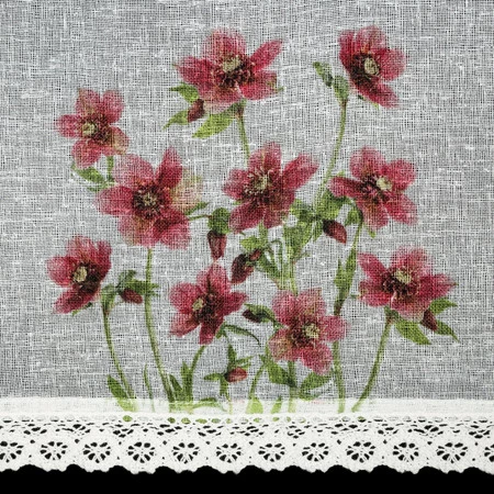 FIRANA GOTOWA ISA 150 X 60 CM BIAŁY