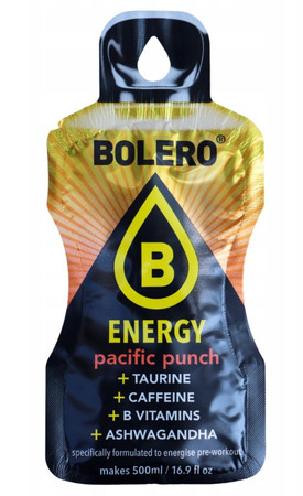 Bolero Energy Pacific Punch 7g napój w proszku ze stewią