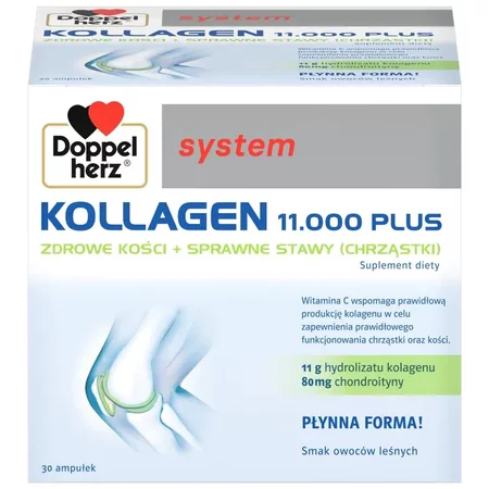 Doppelherz system Kollagen 11.000 PLUS 30 ampułek x 25 ml