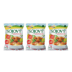 Zestaw: 3x Bona vita - Granulat sojowy - 150 g