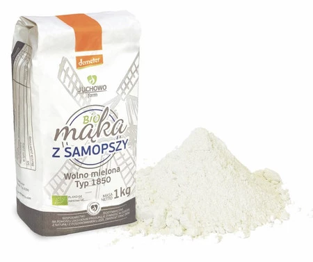MĄKA Z SAMOPSZY TYP 1850 DEMETER BIO 1 kg - JUCHOWO