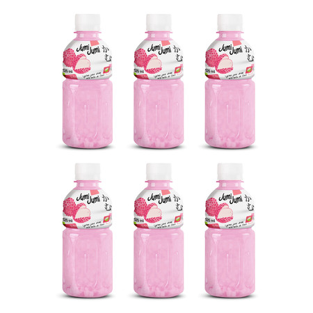 Zestaw 6x Jumi Jumi Napój liczi z nata de coco 320 ml