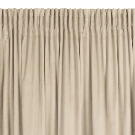 ZASŁONA GOTOWA PIERRE NA TAŚMIE 140 X 300 CM KREMOWY