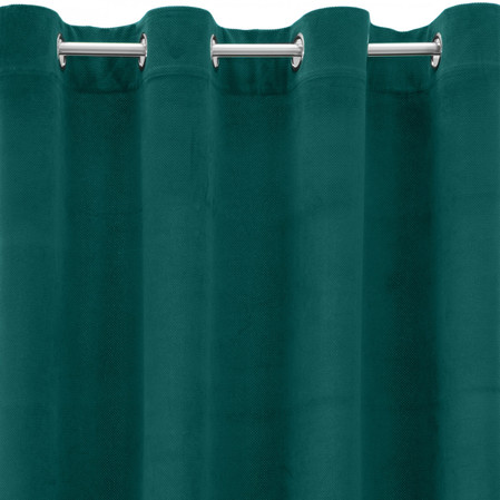 ZASŁONA GOTOWA MILO 140 X 250 CM CIEMNOZIELONY