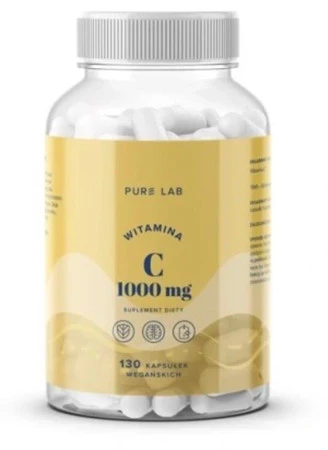 Pure Lab Witamina C 1000 mg, 130 kaps