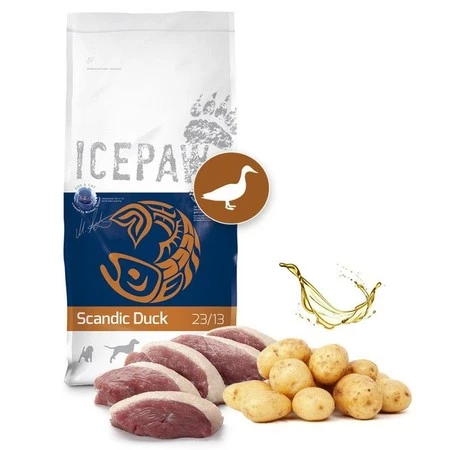 ICEPAW Scandic duck dzika kaczka karma dla dorosłych psów (14 kg)