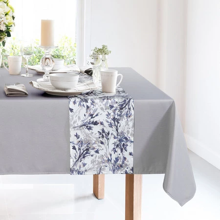 OBRUS ANITA 3 140 X 260 CM JASNOSZARY