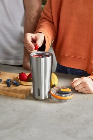 Black+Blum Kubek termiczny stalowy 0,6l.pomarańczowy New V