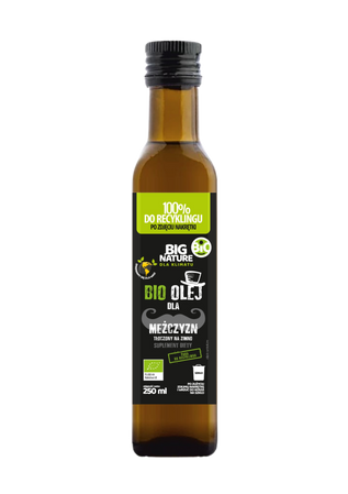 Big Nature Olej DLA MĘŻCZYZN bio tłoczony na zimno 250ml