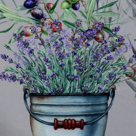 OBRUS SUMMER1 33 X 33 CM JASNOSZARY