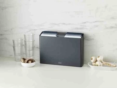 JJ - Zestaw 4 desek do krojenia L Folio™, grafitow